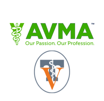 AVMA and Tennessee Veterinary Medicine Association logo